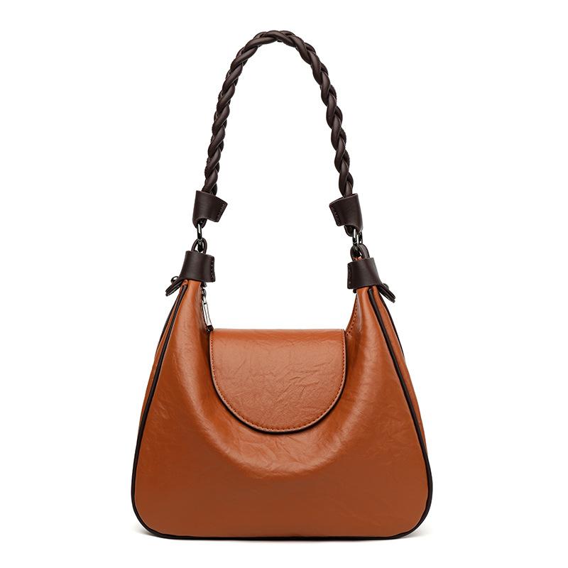 

Large-capacity casual big bag women s 2025 new fashionable one-shoulder high-end commuter underarm bag versatile crossbody bag жёлтый