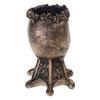 Alloy Skull-shape Resin Storage Jar Household Storage Porch Key Storage Cup