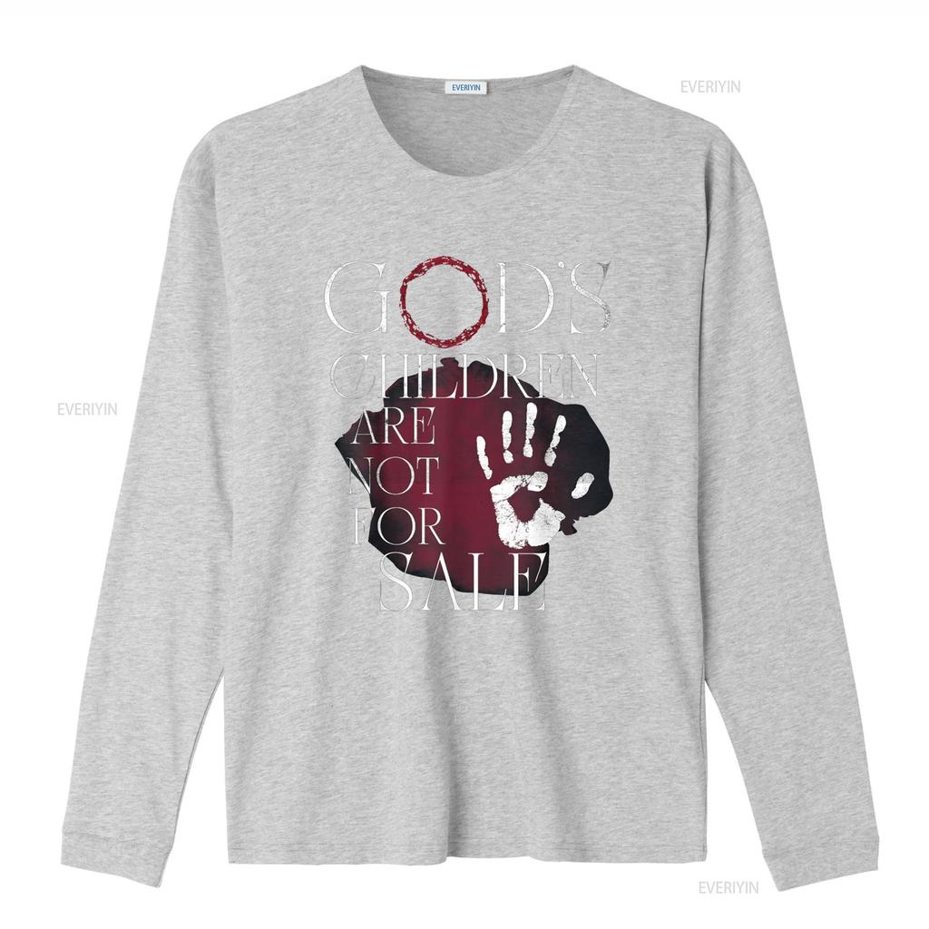 God S Children Are Not For Sale Family T Shirt Vintage Washed Stretched Versatile Homme Soft Stylish Streetwear
