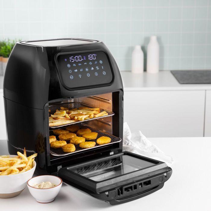Tristar FR-6964 Four À Air Chaud Protection Contre La Surchauffe, Fonction Minuteur, Avec Écran 10 L