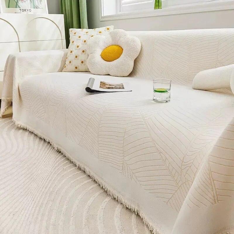 

Всесезонное универсальное диванное полотенце из синели в скандинавском стиле с защитой от кошачьих царапин, универсальное одеяло для дивана 180x130cm