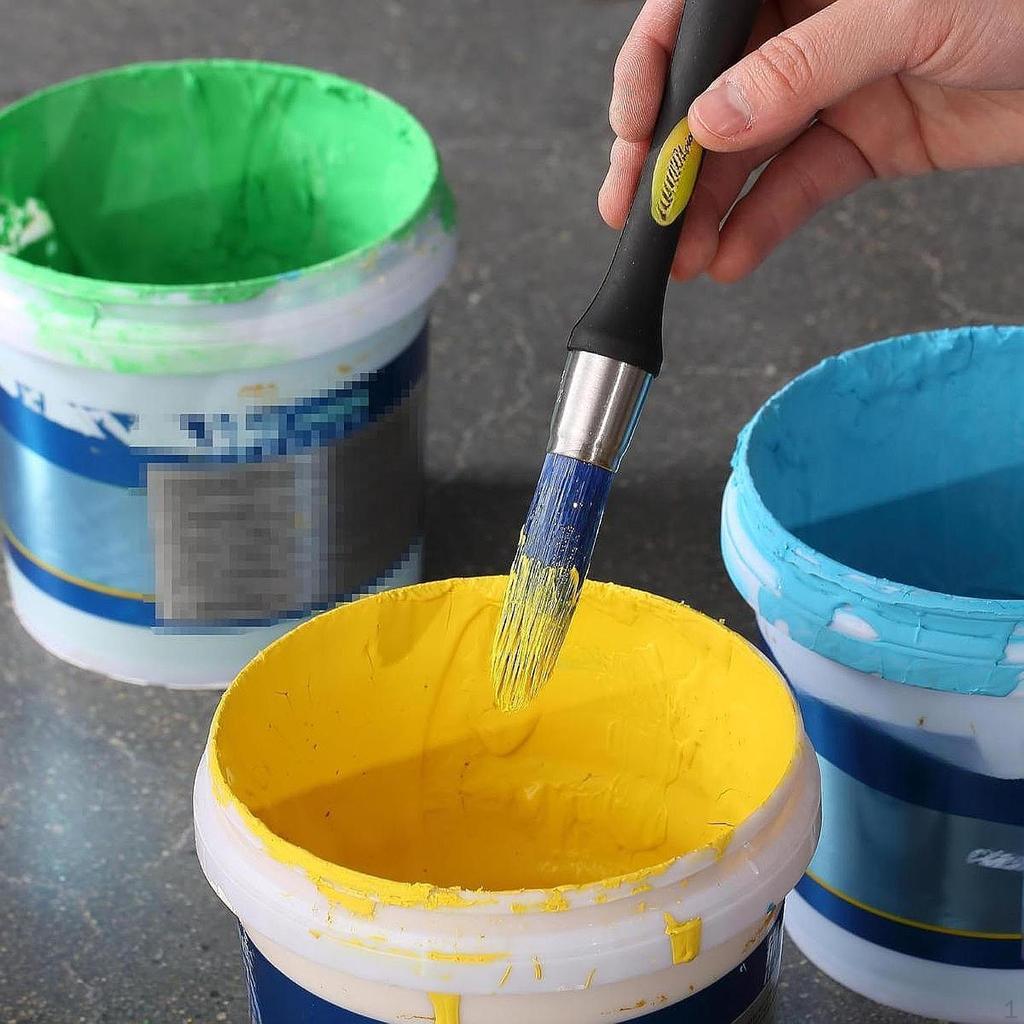 Kenar için Boya Fırçası Konik Sanat El Sanatları Malzemeleri, Leke Uygulayıcıları, Sivri Detay Fırçası, Kenar