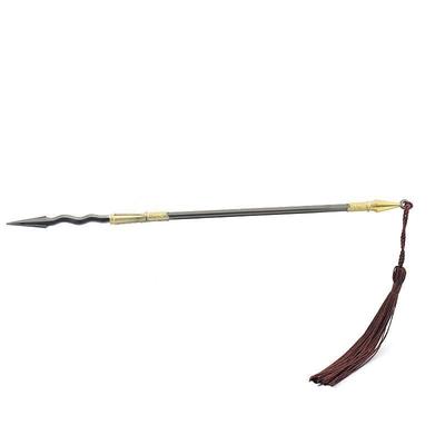 [Nekoshinzan] Wasserrose General Held Guter Mann Waffe Lin Chong Schlangenspeer Gesamtlänge 22cm Miniaturfigur Sammler Dekorationsartikel