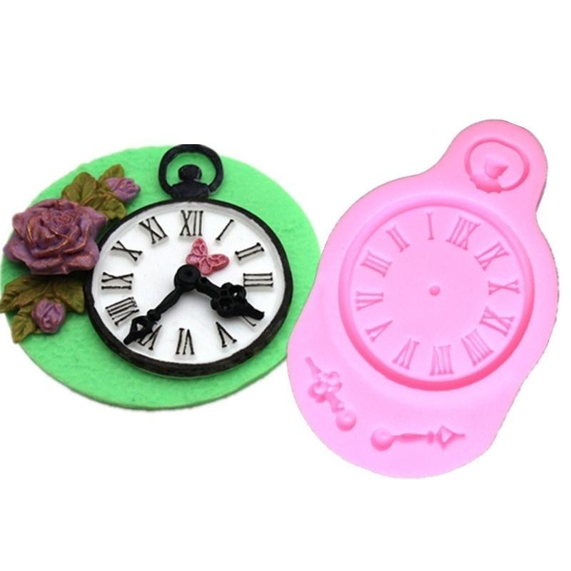 Food Grade Silicone Clock Silikonowe formy do ciast Formy silikonowe Chocolate Mold Fondant Cookie Formy silikonowe