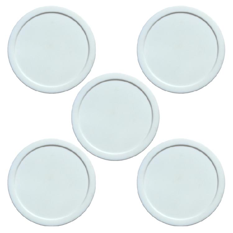 5 шт. Домашние шайбы для аэрохоккея Пластиковые шайбы для хоккея для игровых комнат Игровой стол белый