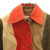 Vintage 80s Made In Canada Switching Coat 45481 Brown Women Used
