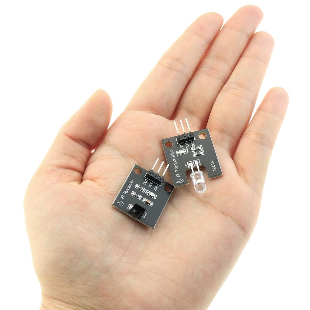 DGZZI 4PCS Digital 38KHz Infrared Transmitter and Receiver Sensor Modules for Infrared Communication and Remote Control