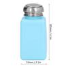 200ML Press Type Solvent Dispenser ESD Safe Anti Static   Bottle with Stainless Steel Lid