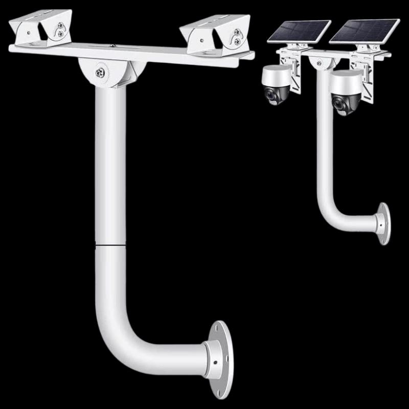 HIKVISION Outdoor Dual Arm Retractable Camera Wall Mount Bracket CN plug (adapter included)