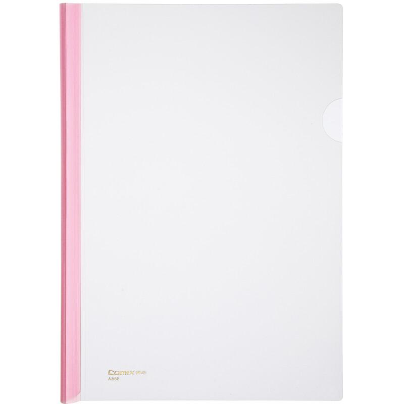 Comix A858 A4 Pull Rod Report Folder, Large Capacity, Pack of 10