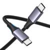 Kabel USB typu C USB-C na USB-C 100W PD kompatibilní s ultrarychlým nabíjením Prevence odpojení nabíjecího kabelu typu C Ultra odolný kabel, který se nezamotá