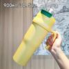 Outdoor Sports Insulated Travel Mug With Handle And Straw For Commuting And Camping
