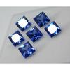 6 Pcs Natural Blue Sapphire CERTIFIED Loose Gemstone SQUARE SHAPE 5x5 mm Lot A-435793495
