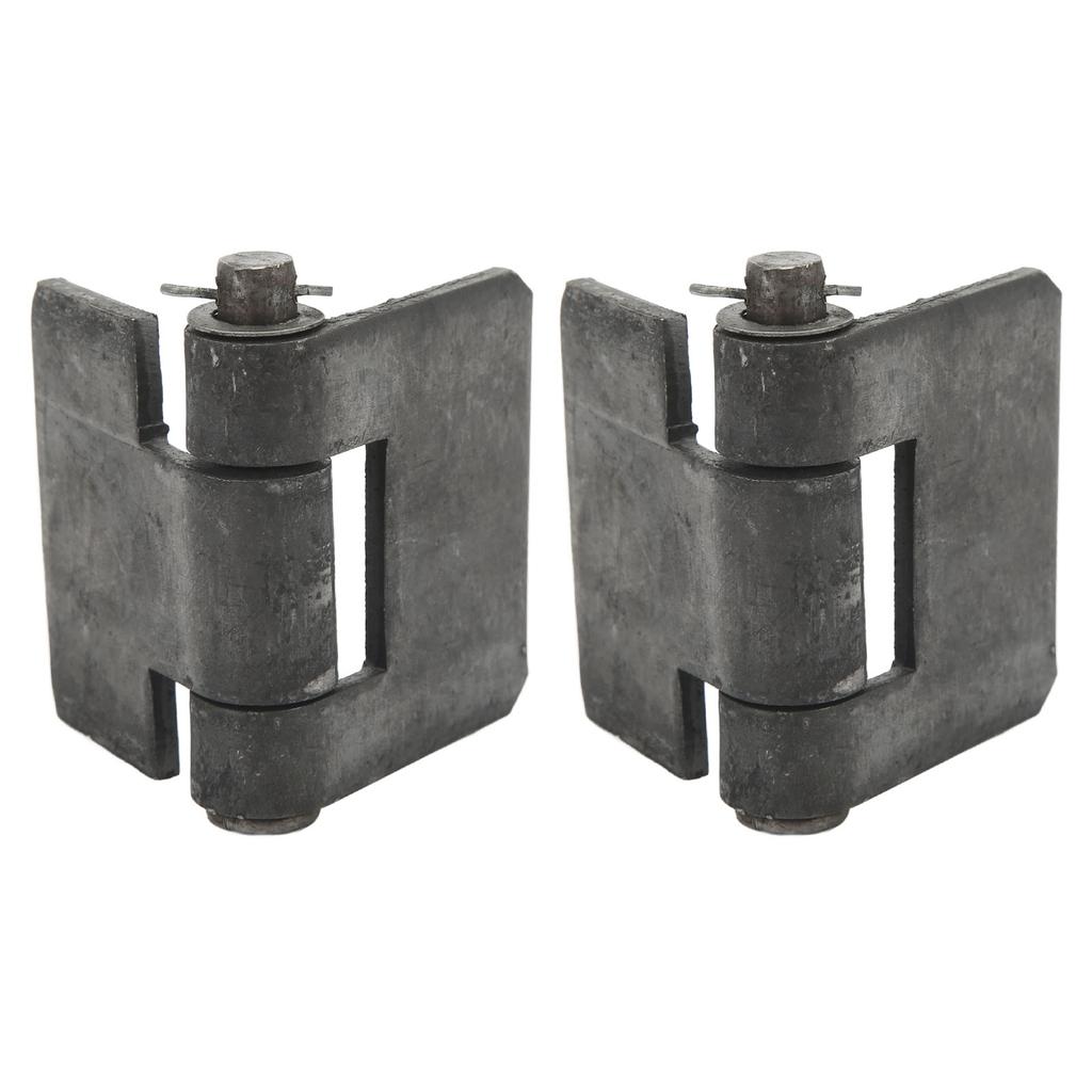 2 Pcs Door Butt Hinge 106 X 75 X 5mm Door Bearing Weld On Butt Hinges for Trailer