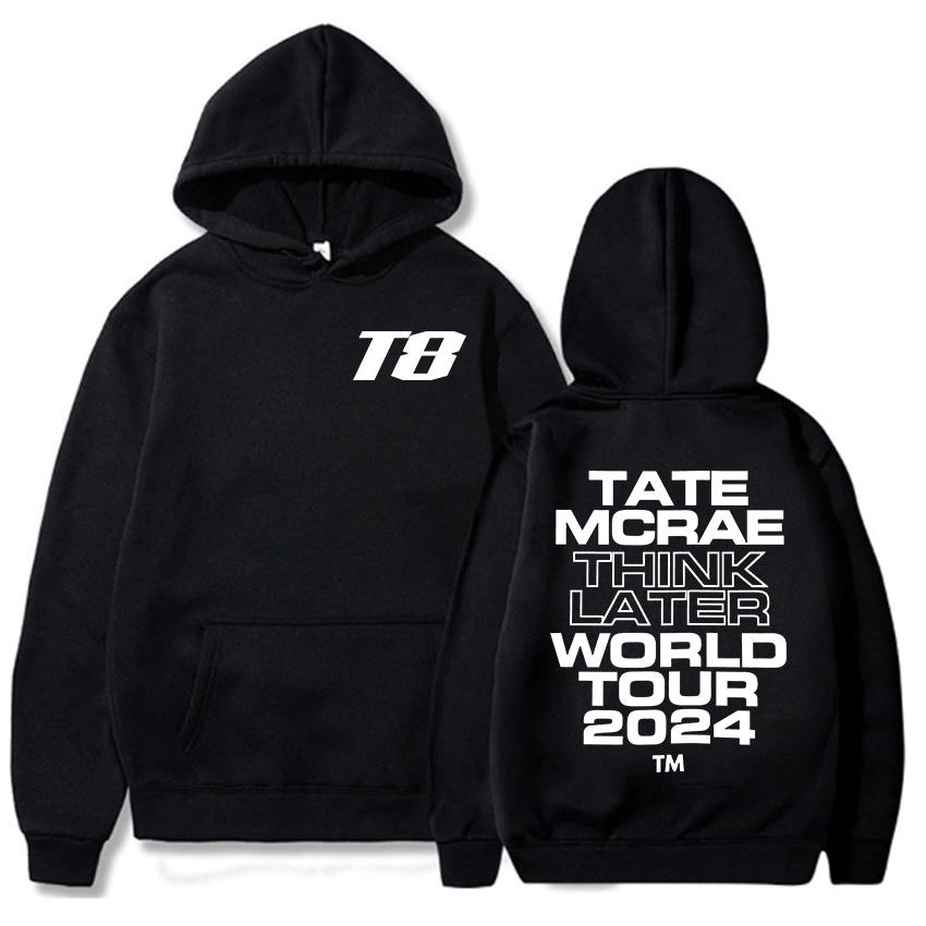 It's Ok I'm Ok Tate McRae Hoodies T8 Think Later World Tour 2024 Sweatshirts Ropa Hombre Sudaderas Long Sleeve Winter Men Hoodie