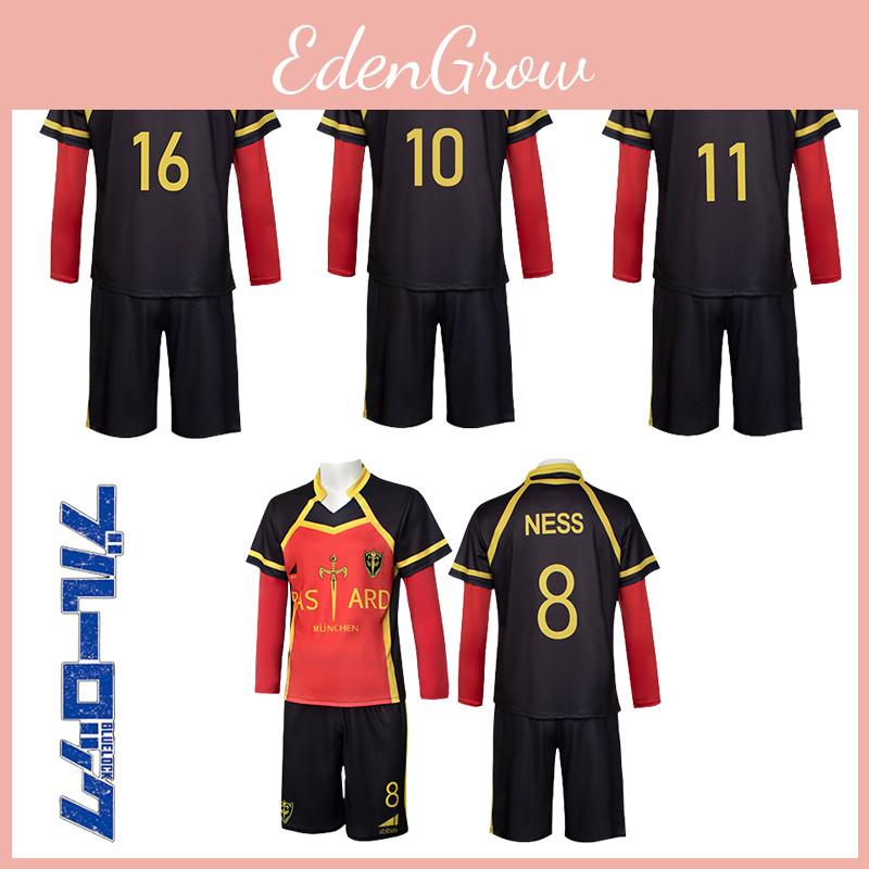 Bluelock Cosplay Trikot mit Polyesterstoff für Anime-Fans