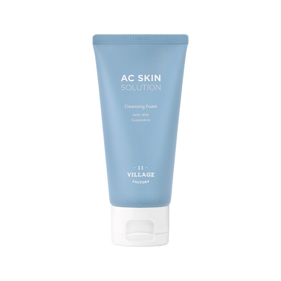 

Очищающая пенка для умывания против акне VILLAGE 11 FACTORY AC SKIN SOLUTION CLEANSING FOAM 80 мл