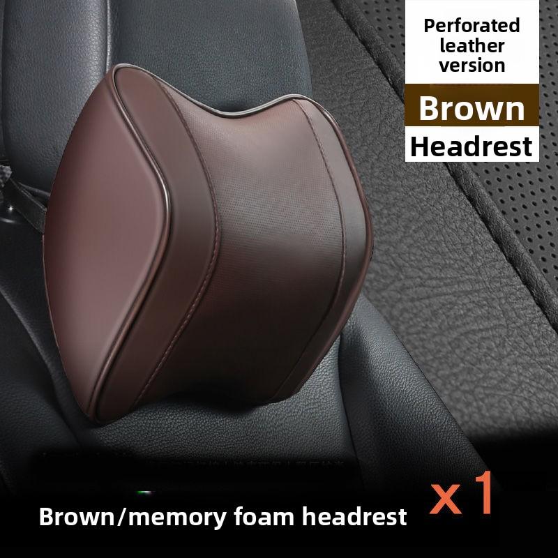 Car Headrest Waist Pillow Car Memory Cotton Neck Pillow Car Seat Car Pillow Back Pad Support Comfortable