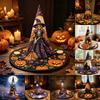 Damski Wysoki Szpiczasty Kapelusz Czarownicy na Imprezę Kostiumową Halloween