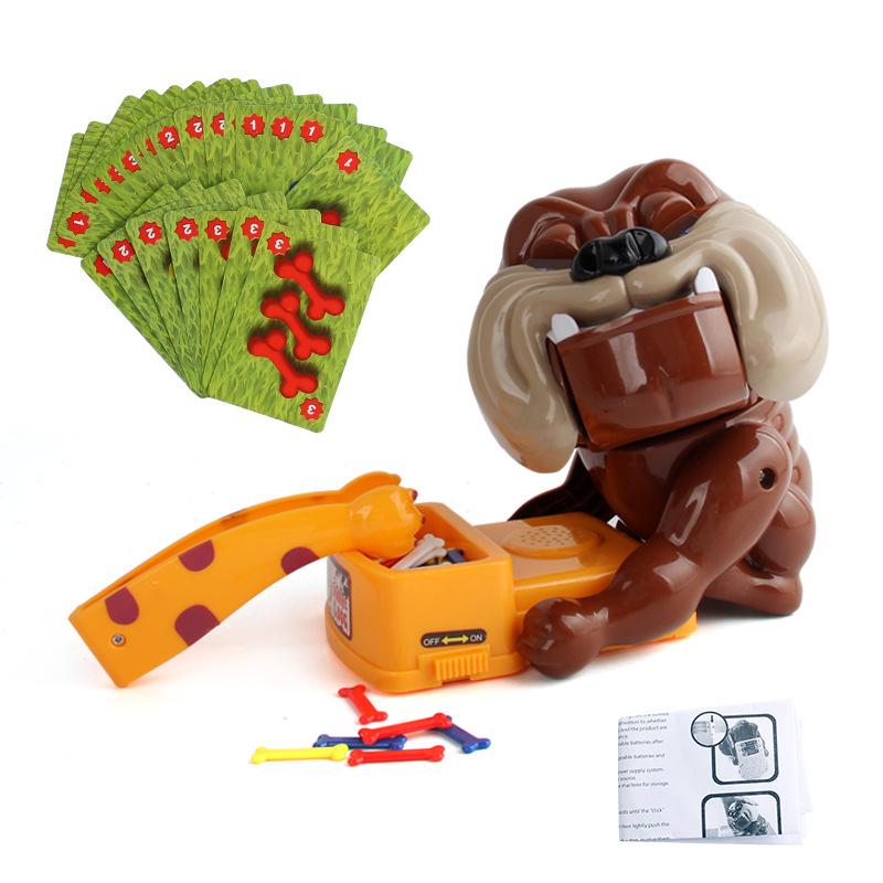 Prank Evil Dog: Bites Finger Game - Beware of Bone-Stealing! Fun Parent-Child Interaction Party Toy