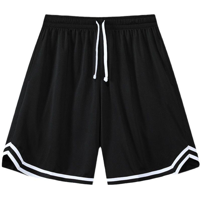 Unisex Loose Summer Quick-Dry Ice Silk Basketball Shorts, Plus Size Available.