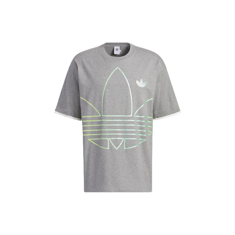 Adidas Originals T Shirt Men's Basic Heather Gray IP7542