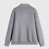 Luozi Men's Cotton Blend Lapel Knit Sweater