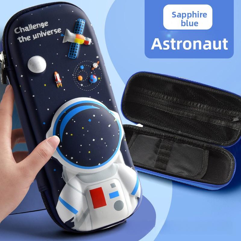 3D Space Student Pencil Cases 1 Pcs Cartoons Model Pencil Box Children Stationery