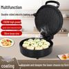 Electric Non-Stick Griddle: Double-Sided Heating for Eggs, Meat, and Pancakes 