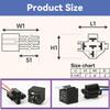 JD1914 5 Pin 40A SPDT Car Relay Harness Set with Interlocking Relay Socket and Wiring Harness 1 Piece