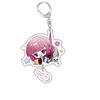 Bocchi The Rock! Gotoh Hitori Plastic Anime Keychain Ijichi Nijika Kita Ikuyo Bag Tag Parts Baji Accessories