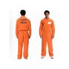 Halloween cos prisoner costume play uniform prisoner uniform prison uniform suit orange one-piece prisoner suit