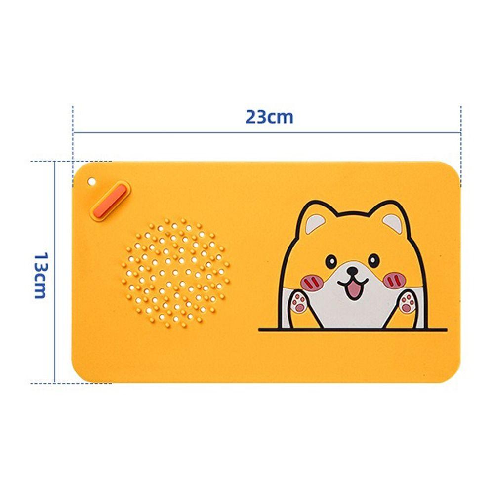 Cartoon Sewer Floor Drain Cover Anti-insect Floor Drain Pad Deodorant Cover  for Bathroom&Kitchen
