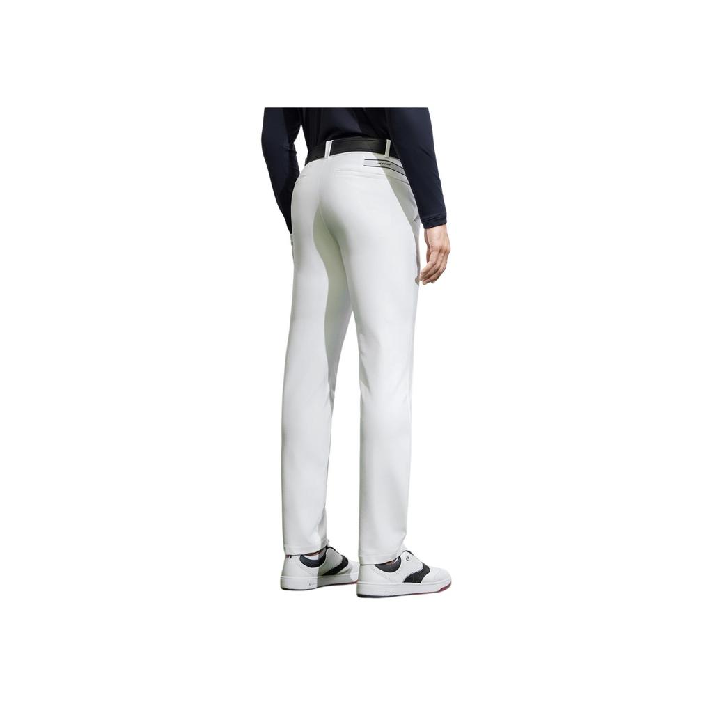 Fila Golf Series Solid Elite Woven Straight Leg Casual Pants Men Bottoms Jade-White A11M415804F-WT