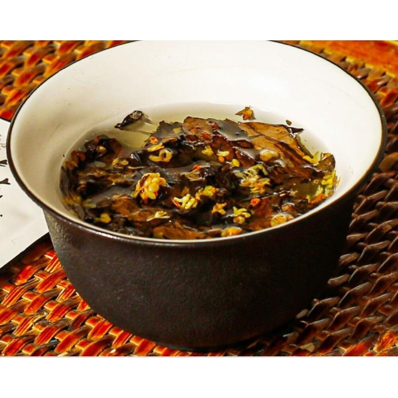 Premium FuJian ShouMei White Tea Osmanthus White Tea Loose Leaf Tea
