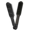 Hair Straightener Comb Prevents Static Nylon Bristles Hair Double Sided Brush for Smoothing and Straight Hair Styles