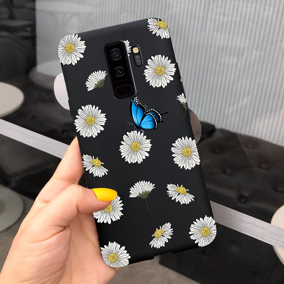 For Samsung Galaxy S9 Plus Case S9+ G965F Cute Candy Painted Fundas Matte Cover For Samsung S9 S9+ S 9 Plus Phone Case Soft Bags