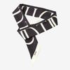 EDTR Black EDTR Silk Scarf ED23A4FAZ0199