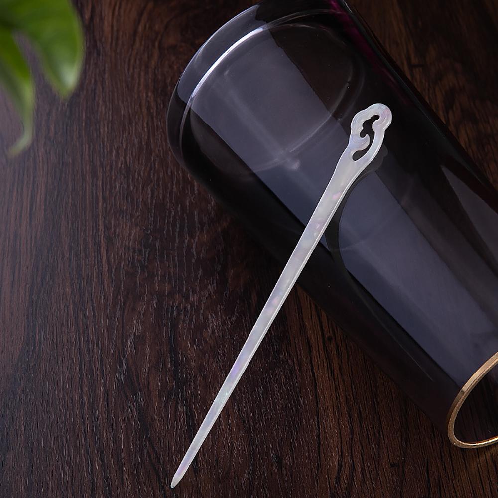 Women Chinese Style Ladies Hanfu Acetate Cloud Hairpins Hair Accessories Hair Sticks Hair Fork