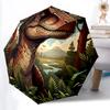 1pc Dinosaur Prehistoric Automatic Open/Close Folding Umbrella - Compact 8-Rib Design, Daily Use, Perfect Gift for Friends & Family Yy260327074