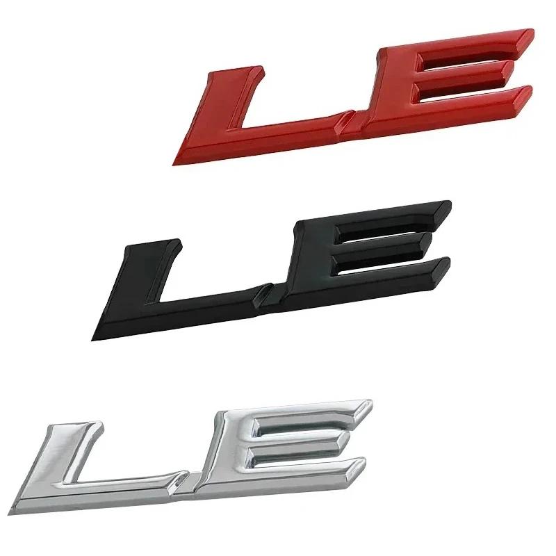 3d Metal Se Xse Le Xle Logo Embleem Badge Stickers Sticker for Toyota Camry Sienna Highlander Corolla Yaris Auris Rav4 Prius
