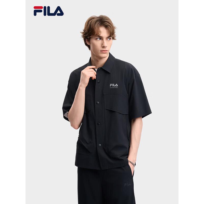 FILA Men s Short-Sleeve Sun Protection Casual Shirt XL
