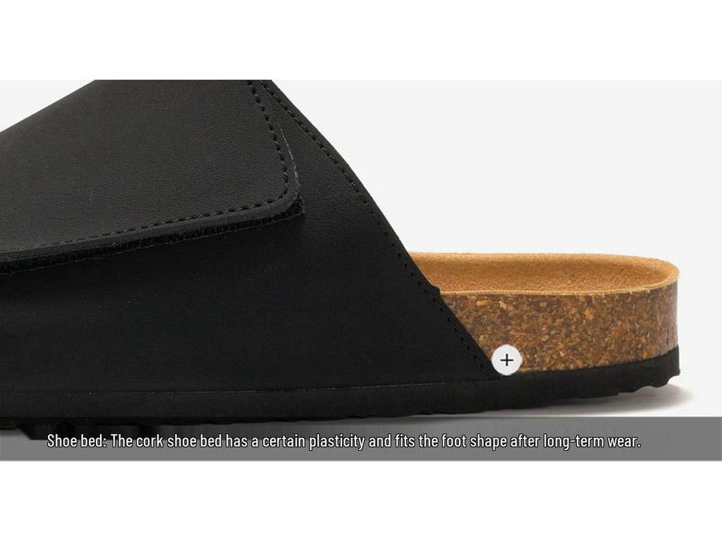 Ruizu Herren-Kork-Hausschuhe: Trendige Strand-Flip-Flops aus mattiertem Leder für Studenten