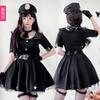 Halloween Costume Adult Costume Policewoman Uniform Nightclub Stewardess Navy Uniform Police Dress