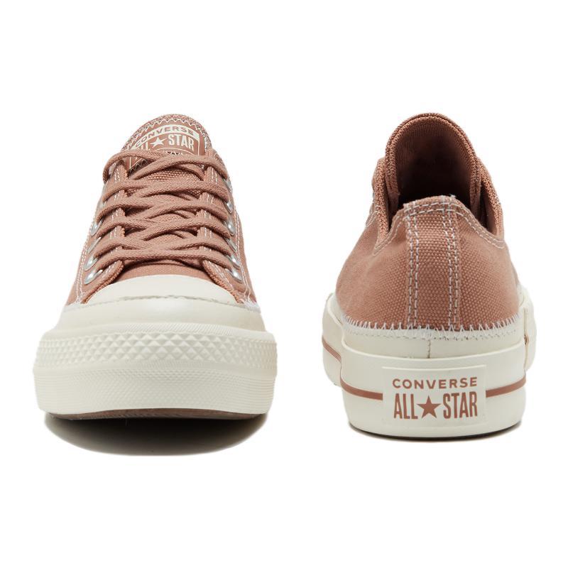 Converse Chuck Taylor All Star Comfort Temperament Non-Slip Abrasion Resistant Lightweight Low-Top Espadrilles Women's Brown