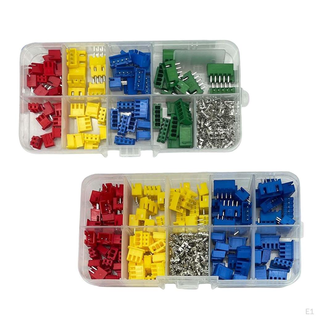 Wire Connectors Adaptor Housing Terminal XH2.54 for Home Audio Accs Motorcycle, Bike, Car, Boats