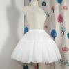 A-line Petticoat Crinoline Short Slips Wedding Accessories  Tutu Skirt 50s Vintage White Underskirt Multi Layers