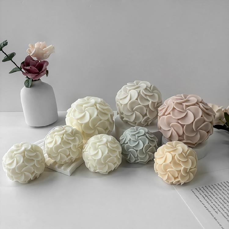 Hydrangea Crafts Moulds Easy To Use DIY Candle Moulds Silicone Ornament Molds