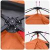 Instant Tent with Roof Grey and Orange 305 x 215 x 140 cm