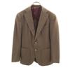 HOLLAND & SHERRY Made In Japan Wool Tailored Jacket Brown Men's Used